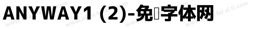 ANYWAY1 (2)字体转换